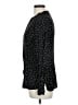 Yessica 100% Viscose Polka Dots Black Long Sleeve Top Size EU 42 / US 12 - photo 5