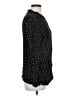 Yessica 100% Viscose Polka Dots Black Long Sleeve Top Size EU 42 / US 12 - photo 4