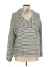Soft Joie Stripes Gray Pullover Sweater Size M - photo 1