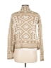 Dolled Up 100% Acrylic Tan Cardigan Size M - photo 2