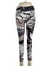 Liquido Graphic Black Leggings Size L - photo 1