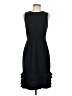 J.Crew 100% Wool Solid Black Cocktail Dress Size 2 - photo 1