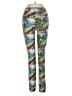 Thrill Print Blue Active Pants Size M - photo 1