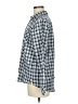 Vineyard Vines 100% Polyester Checkered-gingham Blue Long Sleeve Blouse Size 6 - photo 5