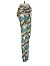 Thrill Print Blue Active Pants Size M - photo 4