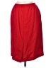 Alfred Dunner Solid Red Casual Skirt Size 10 - photo 2