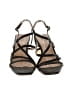 27 EDIT Black Sandals Size 6 - photo 2