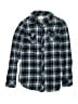 Op 100% Cotton Plaid Blue Long Sleeve Button-Down Shirt Size 7 - 9 - photo 1
