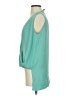 BCBGMAXAZRIA Teal Sleeveless Blouse Size S - photo 5