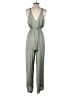 Zara Solid Green Jumpsuit Size XS - photo 2