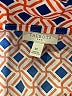 Talbots Outlet 100% Polyester Polka Dots Orange Sleeveless Blouse Size XL - photo 7