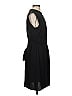DKNY 100% Polyester Solid Black Casual Dress Size 4 - photo 4