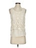 Club Monaco 100% Polyester Ivory Sleeveless Blouse Size XS - photo 1