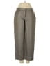 J.Crew Collection Houndstooth Brown Casual Pants Size 00 - photo 1