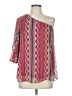 Judith March 100% Polyester Red 3/4 Sleeve Blouse Size L - photo 1