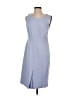 Talbots Blue Purple Casual Dress Size 4 - photo 1