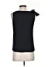 J.Crew 100% Polyester Black Sleeveless Blouse Size 00 - photo 2