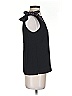 J.Crew 100% Polyester Black Sleeveless Blouse Size 00 - photo 4
