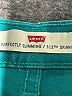 Levi's Argyle Teal Jeans Size 4 - photo 7