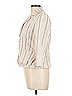 AK Anne Klein Stripes Ivory Blazer Size 10 - photo 5