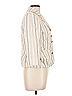 AK Anne Klein Stripes Ivory Blazer Size 10 - photo 4