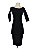 BLVD Solid Black Cocktail Dress Size S - photo 1