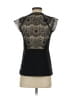 Cooper & Ella 100% Polyester Black Sleeveless Blouse Size XS - photo 2