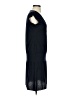 NY Jeans Solid Black Casual Dress Size S - photo 4