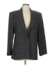 Assorted Brands Plaid Gray Black Blazer Size 12 - photo 1