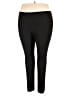 Shein Curve Solid Black Active Pants Size 3X - photo 1