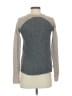 Rebecca Taylor Metallic Gray Pullover Sweater Size XS - photo 2