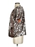 The Limited 100% Polyester Metallic Silver Jacket Size XS - photo 5