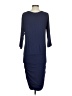 Venus Solid Blue Casual Dress Size S - photo 2