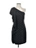 Madison Marcus 100% Silk Polka Dots Black Cocktail Dress Size S - photo 1