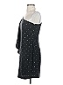 Madison Marcus 100% Silk Polka Dots Black Cocktail Dress Size S - photo 5
