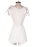 Lush 100% Rayon White Romper Size S - photo 2