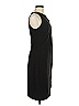 Halston Heritage Solid Black Cocktail Dress Size 6 - photo 4