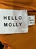 Hello Molly 100% Polyester Orange Casual Dress Size 4 - photo 7