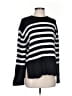 Gap 100% Cotton Stripes Black Pullover Sweater Size XS - photo 1