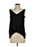 Zoa Black Sleeveless T-Shirt Size XS - photo 1