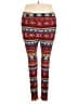 Lularoe Print Red Leggings Size 2X (TC2) - photo 1