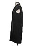 Aqua 100% Polyester Solid Black Casual Dress Size XS - photo 5
