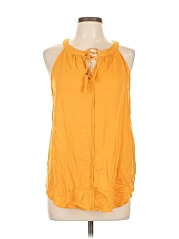 Rose + Olive Sleeveless Blouse (view 1)