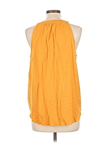 Rose + Olive Sleeveless Blouse (view 2)
