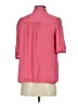 Paige 100% Polyester Pink 3/4 Sleeve Blouse Size S - photo 2