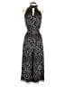Ted Baker London 100% Polyester Paisley Black Jumpsuit Size 2 (0) - photo 1