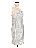 Topshop Metallic Silver Cocktail Dress Size 10 - photo 4