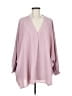 Andree by UNIT 100% Polyester Pink 3/4 Sleeve Blouse Size M - photo 1