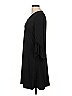Lark & Ro Solid Black Casual Dress Size L - photo 5