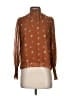 Wilfred 100% Polyester Brown Long Sleeve Blouse Size 2XS - photo 1